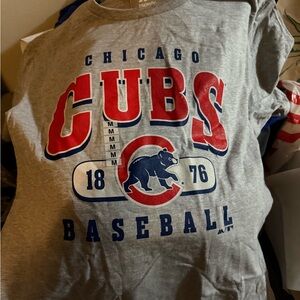 MLB Chicago Cubs Gray T-Shirt